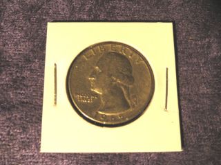 Help Oso 1965 Washington Quarter Dollar Vintage 25 Cents Coin - Flip photo