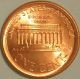 2001 P Lincoln Memorial Penny,  (broadstruck) Error Coin,  Af 150 Coins: US photo 1