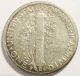 1943 - S Mercury Dime; Collector ' S Coin; Silver; Pretty Rim Toning Dimes photo 1