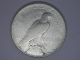 1922 Peace One Dollar Silver Coin T738 Dollars photo 2