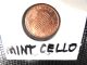 1995d Cello Lincoln Penny Small Cents photo 1