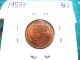 A Uncirculated 1957p Lincoln Wheat Penny Small Cents photo 1