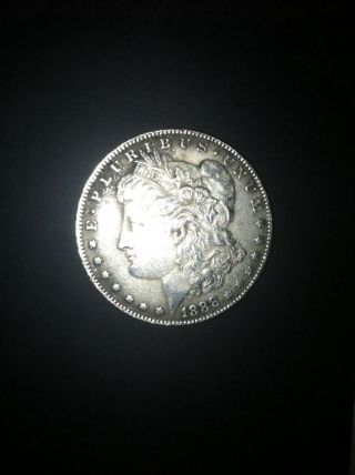 1888 Morgan Silver Dollar photo