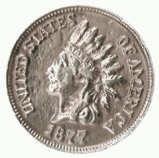 1877 Indian Head Penny 5 1/2 