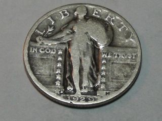 1929 - D Standing Liberty Silver Quarter 3339a photo