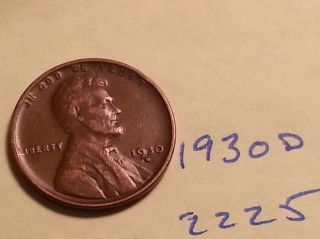 1930 D Cent Date Wheat Penny (2225) Check Out The Penny Shop photo