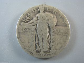 1926 Standing Liberty Quarter U.  S.  Coin Ag Nc18 photo