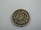 1870 Three Cent Nickel United States Coin Xf - Vf+ Nc01 Three Cents photo 1