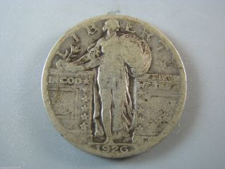 1926 Standing Liberty Quarter U.  S.  Coin G Nc08 photo