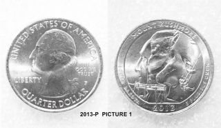 2013 - P 25c Mount Rushmore Np America The Quarter Us Coin photo