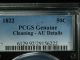 1822 50c Capped Bust Half Dollar O - 115 Pcgs Au Details Cleaning Half Dollars photo 2