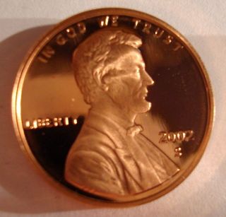 2002 - S Gem Proof Lincoln Cent Flawless Ultra Cameo Gem photo