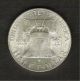 1951 - D__franklin Silver Half Dollar__bu Coin__ 1349920 Half Dollars photo 1