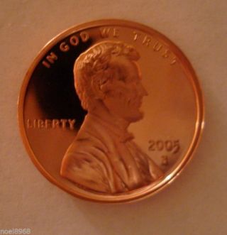 2005 - S Gem Proof Lincoln Cent Ultra Cameo photo