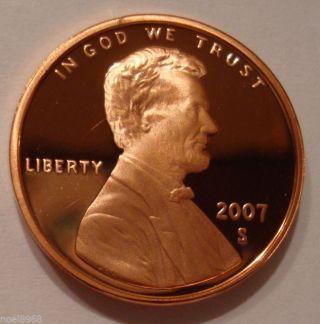 2007 - S Gem Proof Lincoln Cent Ultra Cameo photo