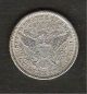 1893 - O__liberty Head Barber Quarter__very Rare Bu Coin Quarters photo 1