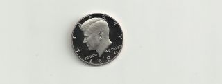 1986 S Kennedy Half Dollar Gem Proof Us photo