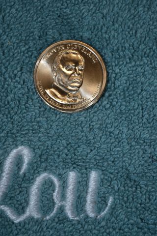 2012 - P Grover Cleveland,  1st Term Presidential Golden Dollar Un - Circulated photo