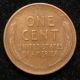 1935 D Lincoln Wheat Cent Penny Very Fine (b02) Small Cents photo 1