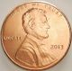 2013 Lincoln Cent Doubled Die Obverse Coins: US photo 2