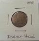 1898 Indian Head Penny Coin Small Cents photo 1
