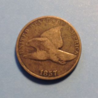 1857 Flying Eagle Cents photo