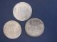 Trio Of Brilliant Uncirculated Zinc (war Time) Lincoln Cents Small Cents photo 1