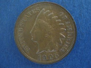 1905 Indian Head Cent,  Extra Fine photo
