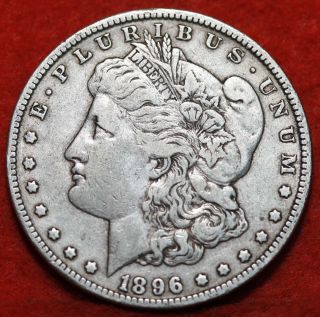 1896 - O Silver Morgan Dollar photo