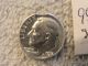 1957 90% Silver Roosevelt Dime Clipped Error Coins: US photo 1