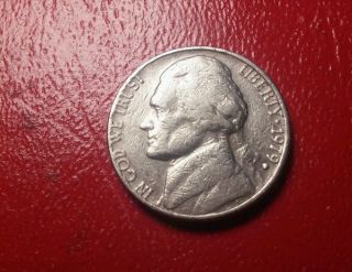 1979 - D 5c Jefferson Nickel Error Coin photo