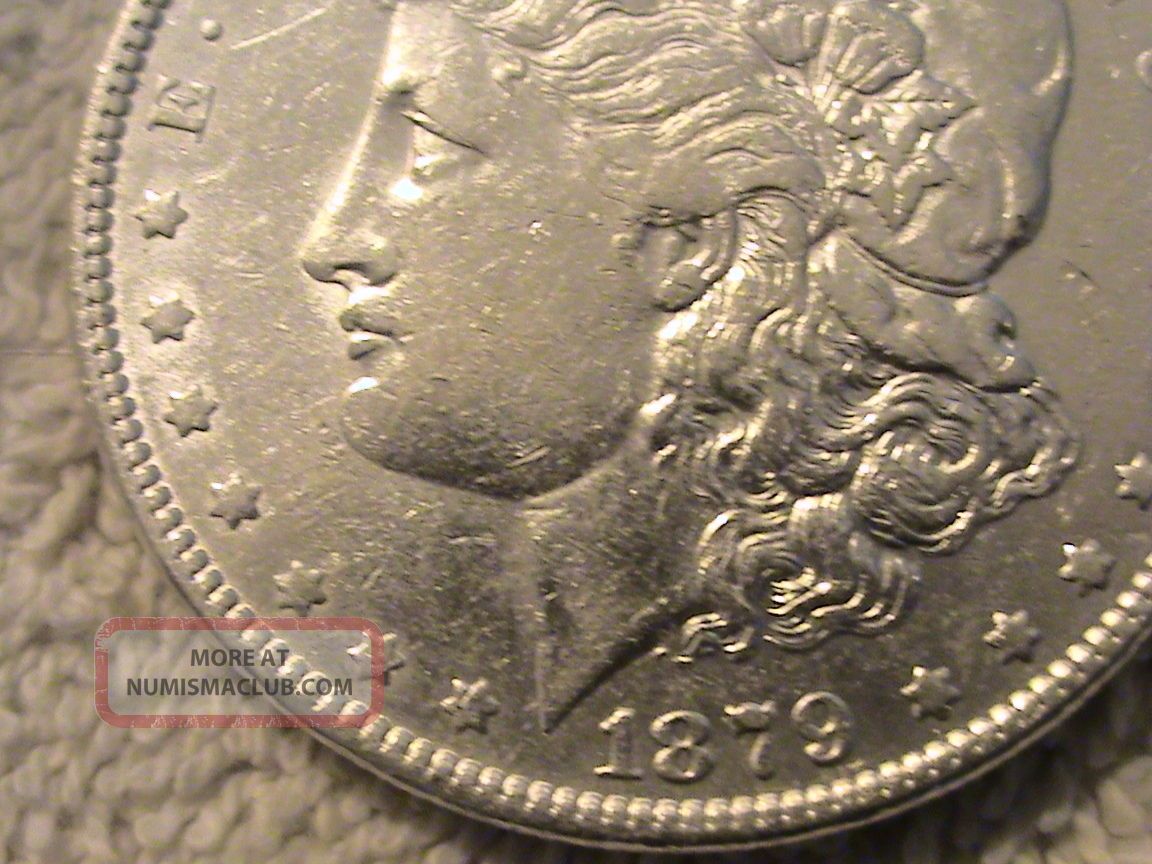 1879 P 90 Silver Rare Morgan Dollar Key Date Low Mintage