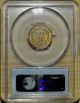 1859 Indian Head Cent Pcgs Ms 64.  Lustrous First Year Indian With Rainbow Color Small Cents photo 2