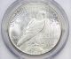 1928 Peace Silver Dollar Ms 63 Pcgs (8345) Dollars photo 3