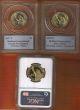 3 Presidential Dollars / Pcgs & Ngc 1st,  2nd & 4th Presidents Dollars photo 1