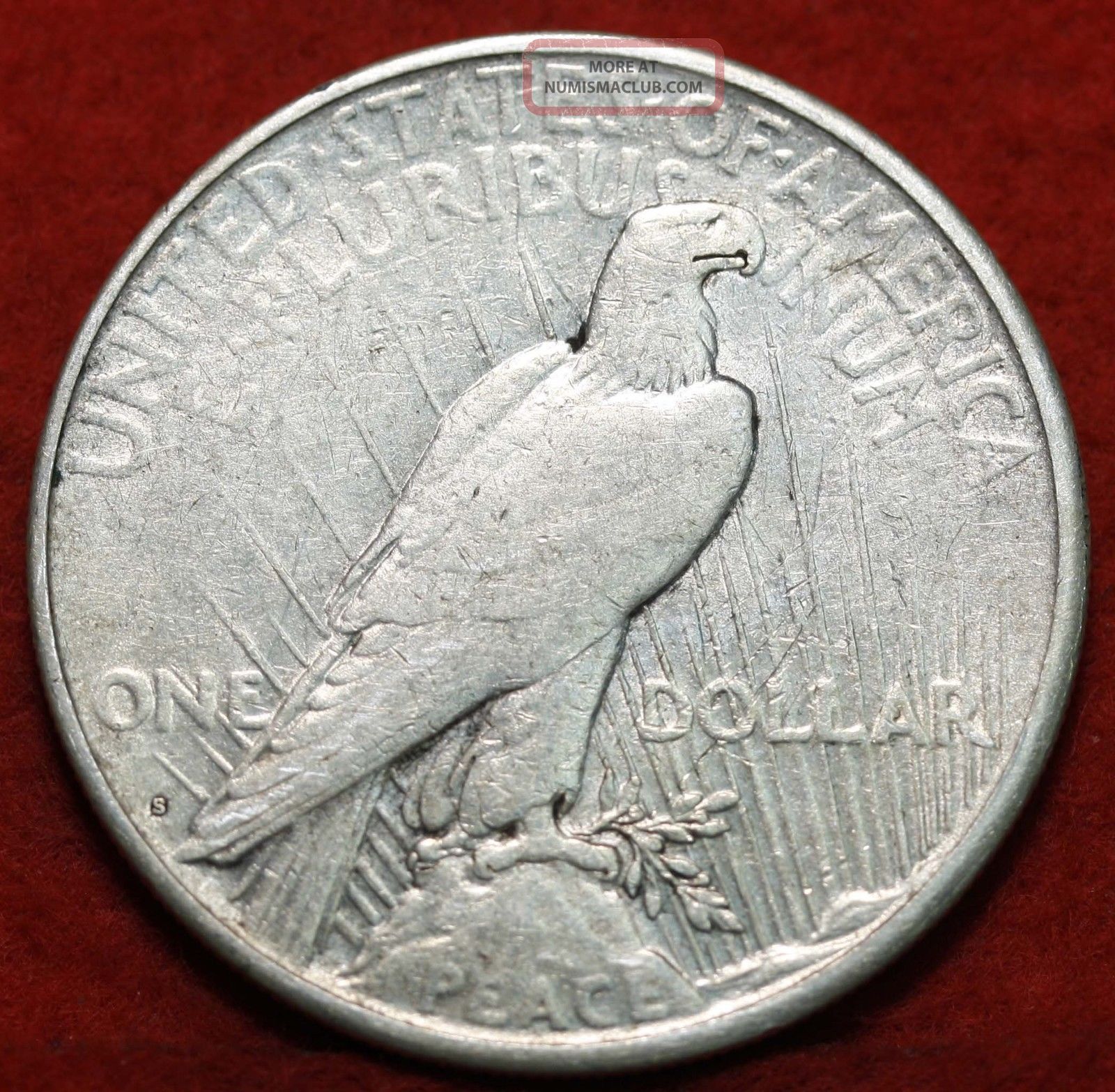 1923 S Silver Peace Dollar