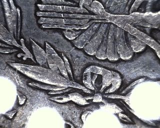 E Clash Anacs F15 1891 - O Vam 1a1 Top 100 E Rev Rare Morgan Silver Dollar Coin photo