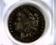 E Clash Anacs F15 1891 - O Vam 1a1 Top 100 E Rev Rare Morgan Silver Dollar Coin Dollars photo 3