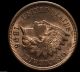 1896 Indian Head 1c Lustor Choice Bu Full Liberty Red / Brz Surface 015 Small Cents photo 3