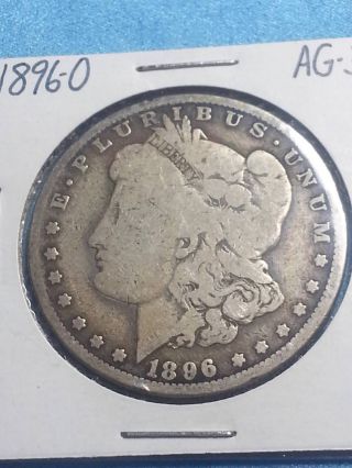 1896 O - Morgan Silver Dollar - Mby061 photo