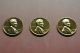 Proof Run 1956 1957 1958 Lincoln Cent Mirrors 2 Small Cents photo 3