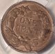 1857 1c Pcgs Ms - 63 Obv Of 1856 Fs - 401b Neat Indian Cent Variety Small Cents photo 3