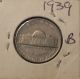 1939p Us Jefferson Nickel - Coin B - - Vf To Ef Nickels photo 1