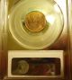 1909 - Vdb Pcgs Ms 65 Rb Lincoln Cent.  Piece Small Cents photo 3