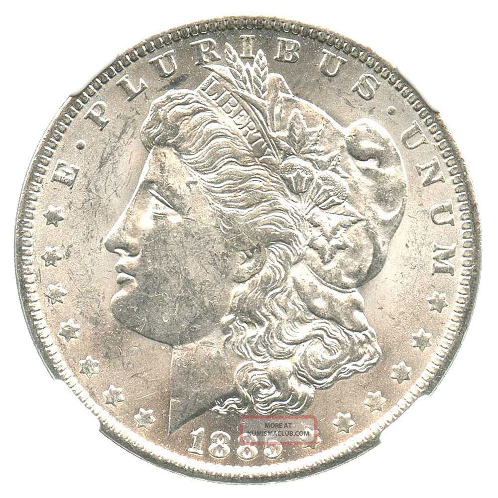 1885 - O $1 Ngc Ms62 Morgan Silver Dollar