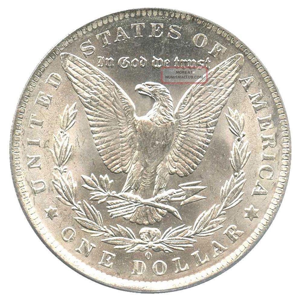 1883 - O $1 Pcgs Ms64 Morgan Silver Dollar