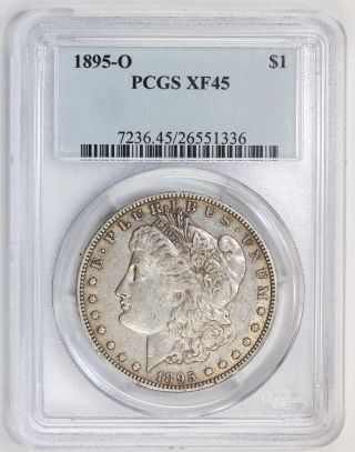 1895 O Morgan Silver Dollar Xf 45 Pcgs (1336) photo