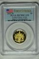 2011 W Us Army $5 1/4oz Gold Proof Pcgs Pr70 Dcam First Strike Pop Only 43 Commemorative photo 2