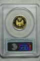 2011 W Us Army $5 1/4oz Gold Proof Pcgs Pr70 Dcam First Strike Pop Only 43 Commemorative photo 3