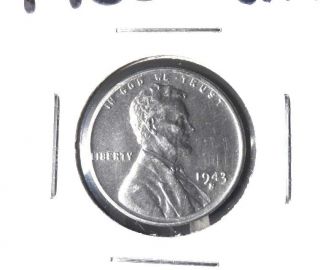 Unc.  1943s Lincoln Wheat Penny photo